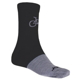 Chaussettes Sensor Tour Merino černá/šedá noir / gris Black/Gray