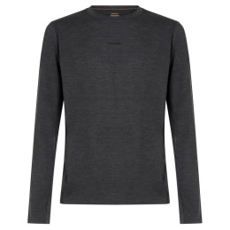 T-shirt fonctionnel homme Icebreaker Men 200 MerinoFine Ace LS Crewe gris Jet Hthr-011