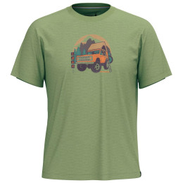 T-shirt Smartwool Long Weekend Short Sleeve Graphic Tee vert fern green