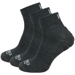 Chaussettes Warg Endurance Merino Mid 3-pack vert Viridian green