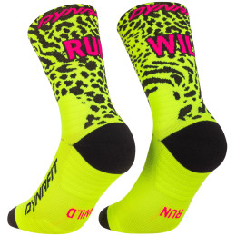 Chaussettes Dynafit Run Wild Crew Sk jaune ultra yellow/0910