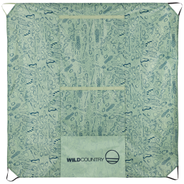 Bâche à corde Wild Country Rope Tarp vert 8532 - GEARSTORM