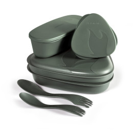 Set de vaisselle Light My Fire LunchKit 2.0 vert sagegreen