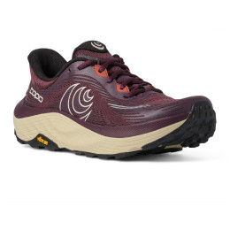 Chaussures running femme Topo Ultraventure 5 Wide rouge Maroon / Tan