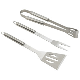 Outils barbecue Cattara BBQ sada 3ks blister argenté