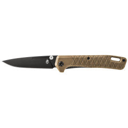 couteau pliant Gerber Zilch noir / brun Coyote