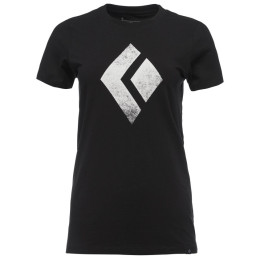 T-shirt femme Black Diamond Chalked Up Tee vert Black