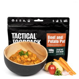 Repas déshydraté Tactical Foodpack Beef and potato pot