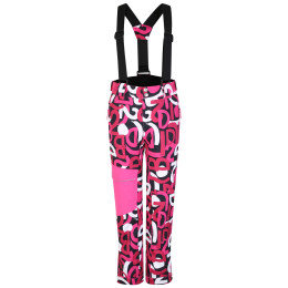 Pantalon enfant Dare 2b Pow Pant 2023 rose Kids Pink Graffiti Print