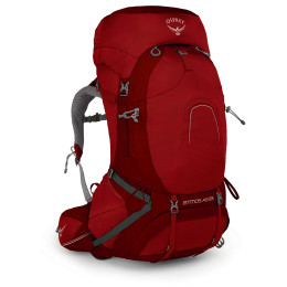 Sac à dos randonnée Osprey Atmos AG 65 (2021) rouge RigbyRed