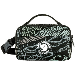 Sac bandoulière Fjällräven Kånken Art Hip Pack vert / bleu Woodlands