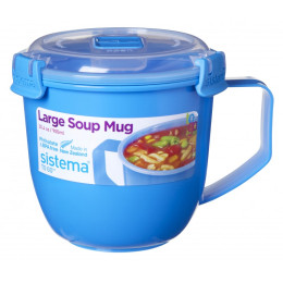 Tasse Sistema Large Soup Mug Color bleue