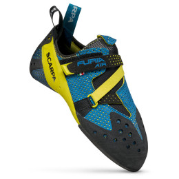 Chaussons d'escalade Scarpa Furia Air bleu / jaune Baltic Blue-Yellow