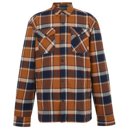 Chemise homme Regatta Spennith Shacket brun GlzGin/Navy