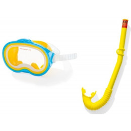 Kit de plongée Intex Adventurer Swim Set jaune / bleu