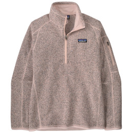 Sweat-shirt femme Patagonia Better Sweater 1/4 Zip rose Pink Frost