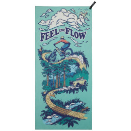 Serviette sechage rapide PackTowl Personal Body vert Flow