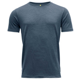 T-shirt homme Devold Eika Man Tee bleu foncé Night