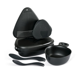 Set de vaisselle Light My Fire Outdoor MealKit 2.0 noir slatyblack