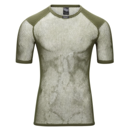 T-shirt homme Brynje of Norway Tactical Wool Thermo T-Shirt w/inlay vert Olive Green