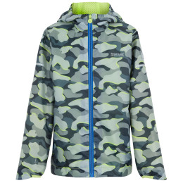 Veste enfant Regatta Printed Lever II DkStrCamGr vert DkStrCamGr