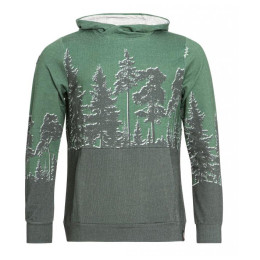 Sweat-shirt homme Chillaz Mellow green DarkBlueMelange