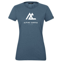 T-shirt femme Salewa Alpine Campus Dry W T-Srt bleu foncé PremiumNavyMelange