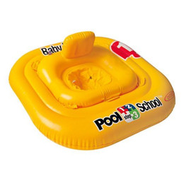 Anneau natation enfant Intex Pool Deluxe Baby Float 56587EE jaune
