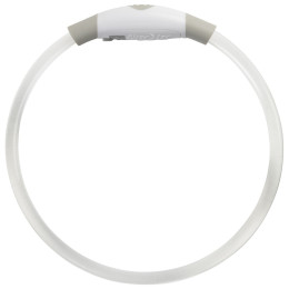 Collier lumineux pour chien Nite Ize NiteHowl Mini LED blanc Disc-O Select