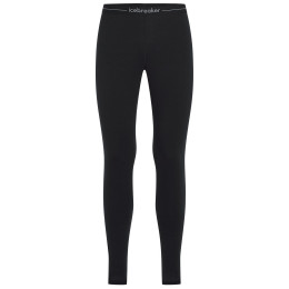 Pantalon sous-vêtements homme Icebreaker M Mer Core Heavyweight Leggings vert Black