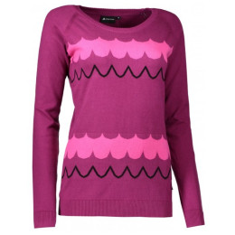 Pull femme Alpine Pro Carlyle 2 fialová violet