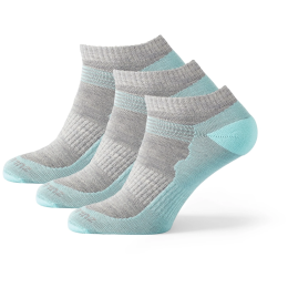 Chaussettes Zulu Merino Summer 3-pack turquoise blue