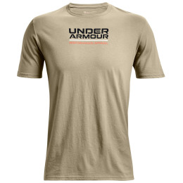 T-shirt homme Under Armour Multicolor Logo SS girs Khaki Gray / / Black