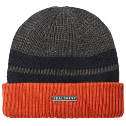 Casquette imperméable SealSkinz Bittering gris / orange Grey Marl