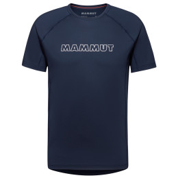 T-shirt homme Mammut Selun FL T-Shirt Men Logo bleue Deep Ice
