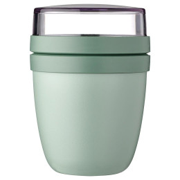 Boîte à goûter Mepal Ellipse Mini 300 + 120 ml vert Nordic Sage