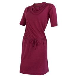 Robe femme Sensor Merino Active rouge lilla