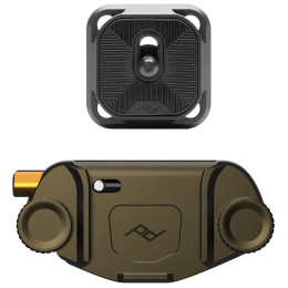 Porte-bidon Peak Design Capture (v3) vert Kelp