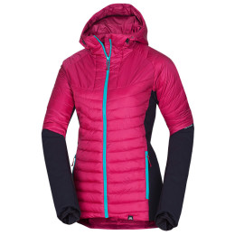 Veste d'hiver femme Northfinder Phyllis rouge / noir 577cherryblack