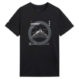 T-shirt homme 4F Tshirt M3120 noir DEEP BLACK