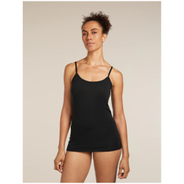 Top femme Icebreaker Merino 150 Siren Cami noir BLACK