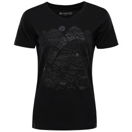 T-shirt fonctionnel femme Alpine Pro Grema 2 noir BLACK VARIANTA PB