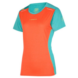 T-shirt femme La Sportiva Tracer T-Shirt W rouge Cherry Tomato/Lagoon