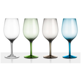 Jeu de verres Brunner Wineglass Onda/Jazz set Transparente