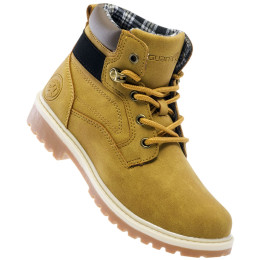Chaussures enfant Iguana Glen Mid Jr brun camel