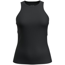 Top femme Icebreaker W Mer Rib Lotus Tank noir Black