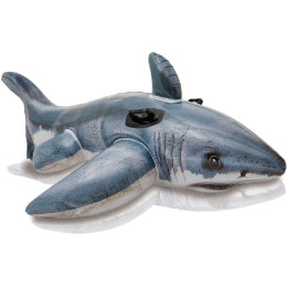 Requin gonflable Intex White Shark RideOn 57525NP girs