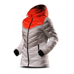 Veste de ski femme Trimm SUPRA orange Orange/LightGrey/White