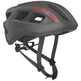 Casque vélo Scott Supra Road gris / rouge dark grey/red
