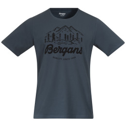 T-shirt homme Bergans Classic V2 Tee bleu foncé Orion Blue